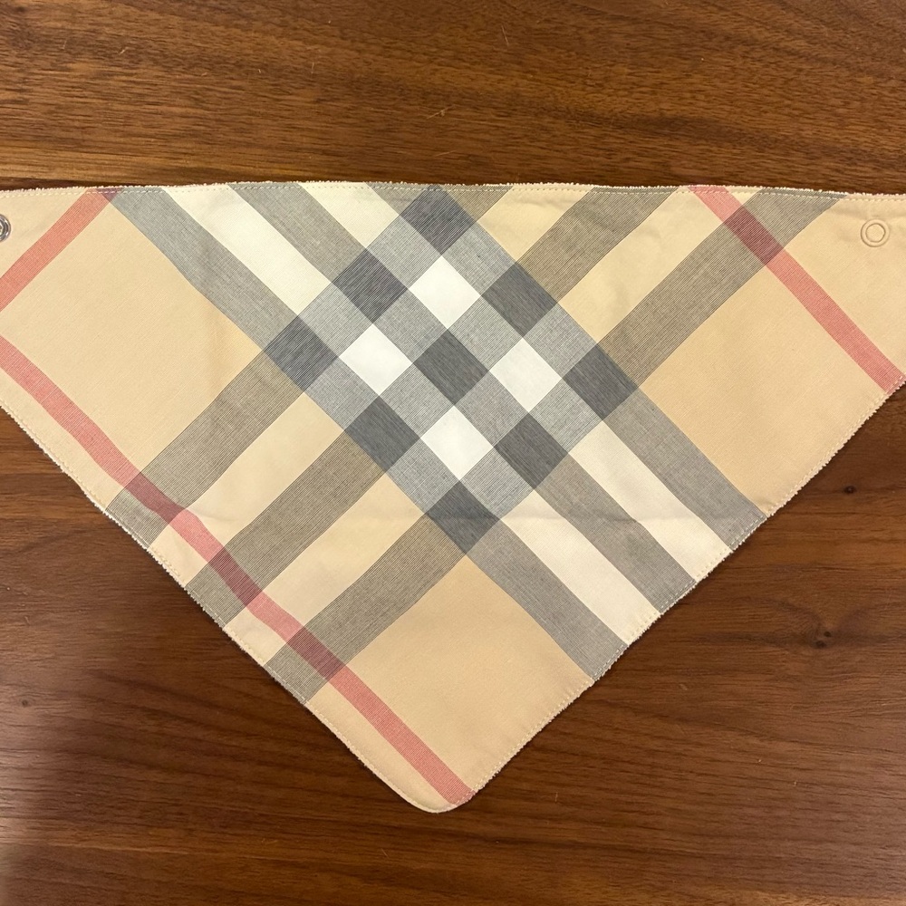 NWT- Burberry Bodysuit & Check Bandana Bib Set - Picture 8 of 15